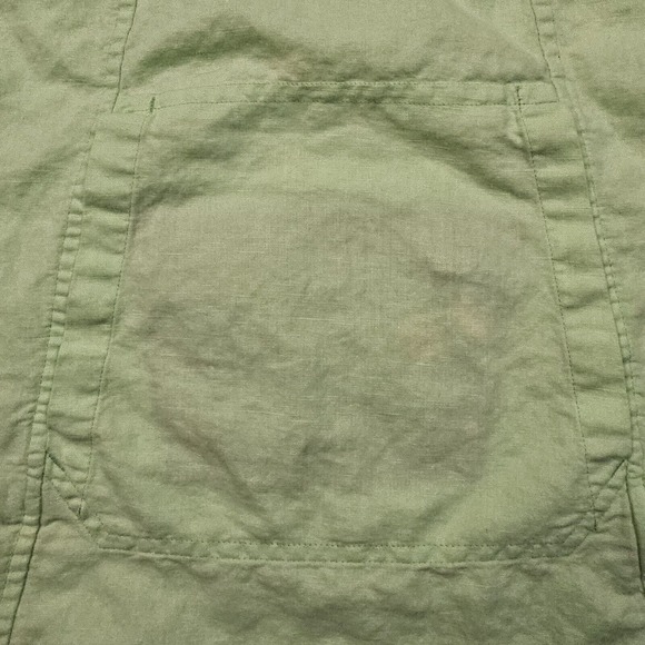 Arcteryx C'esta Linen Hoodie Womens Medium Yellow Anorak Gorpcore Hiking Outdoor - Picture 2 of 16